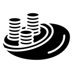 Chloroplast Glyph Icon