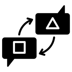 Translation Glyph Icon