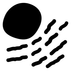 Endoplasmic Reticulum Glyph Icon