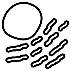 Endoplasmic Reticulum Outline Icon