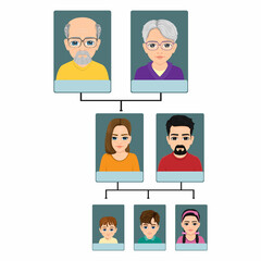 extended family family tree diagram