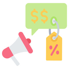 Promotion Flat Icon