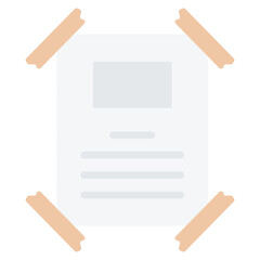 Poster Flat Icon