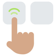 Interactive Display Flat Icon