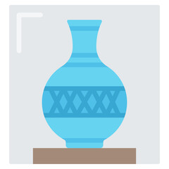 Display Case Flat Icon