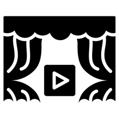 Demonstration Glyph Icon