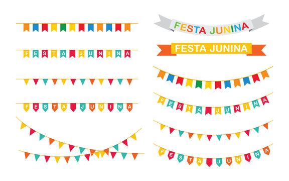 festa junina element vector illustration design