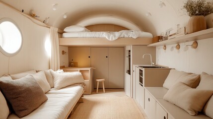 Efficient and Inviting Small Space Design: Transforming Compact Interiors with Versatile Storage and Clever Strategies