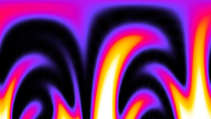 Vivid neon colors blend and flow in a dynamic abstract design, perfect for backgrounds and digital art projects.