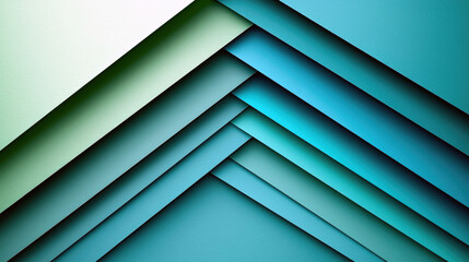Obraz premium Abstract Geometric Pattern: Blue and Green Gradient Texture Background