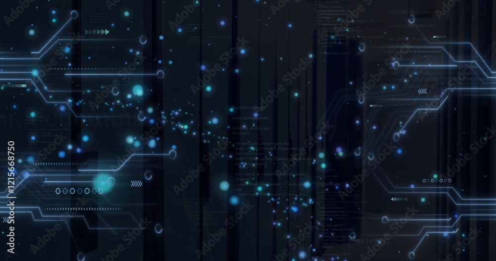 Poster image of computing data processing over computer servers