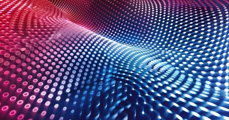 Abstract wave pattern in vibrant colors, showcasing depth and motion.