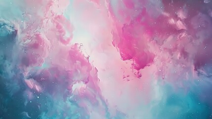 Fototapeta premium Pink_CosmosColorful_Abstract_background_dreamy_