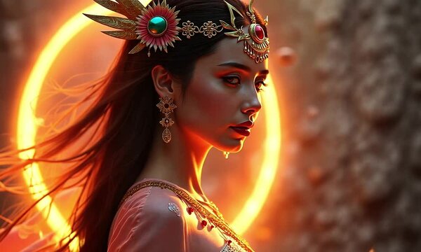 Goddess Amaterasu, Japanese Sun Deity of Light and Purity