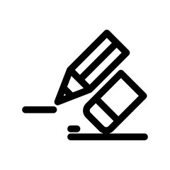 Eraser icon design template