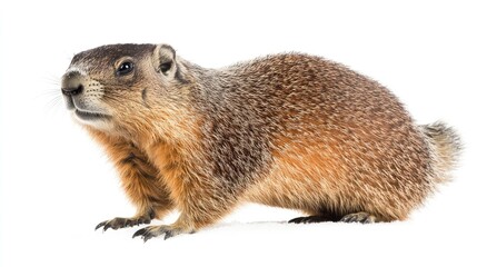 Fototapeta premium Yellow Bellied Marmot Photo Wildlife Nature Animal