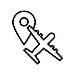 Plane icon design template