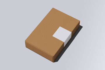 Blank Sticker With Box