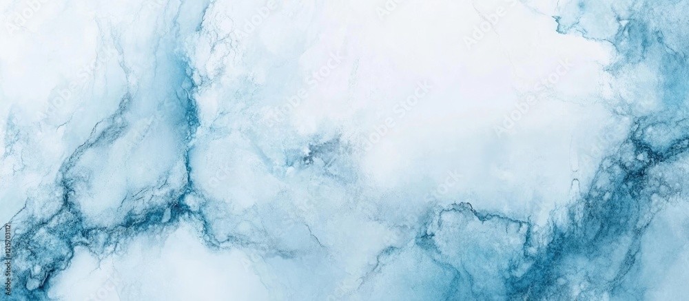 Poster blue marble texture background with subtle veins and patterns ideal for use as a backdrop or overlay