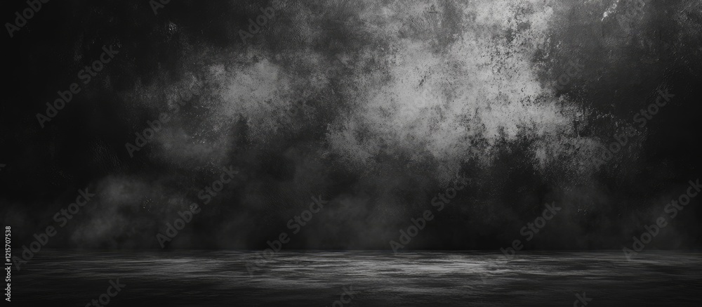 Poster dark abstract texture with smoky patterns and subtle gradients for background use copy space