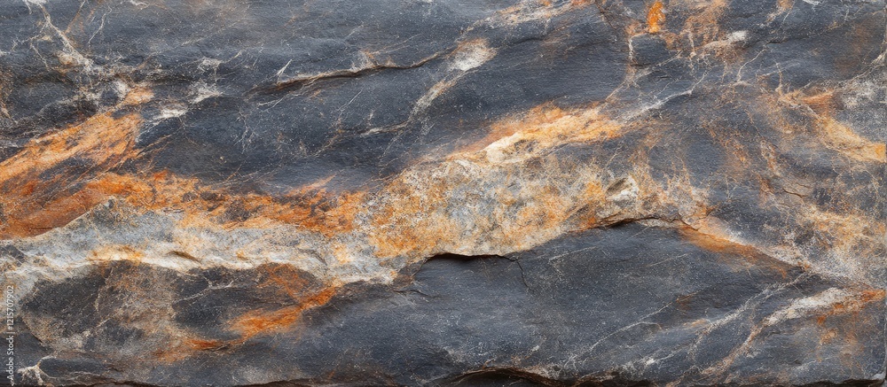 Poster natural textured stone surface with orange and gray patterns suitable for background use copy space
