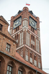 Fototapeta premium Torun 13th Century Town Hall Tower