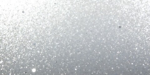 Fototapeta premium Sparkling white snow texture, winter background