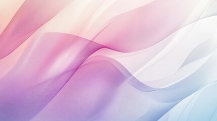 Obraz premium Abstract Pastel Waves: A Dreamy Swirl of Colors