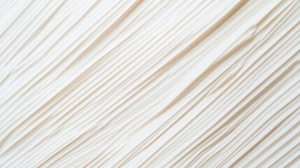 Light Cream Corrugated Paper Texture Flat Lay Background with Empty Copyspace for Design Projects and Minimalist Aesthetic Concepts