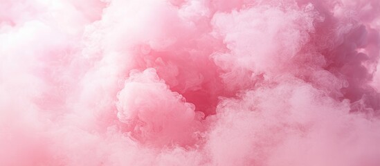 Obraz premium Soft Pink Abstract Cloud Background for Creative Designs with Gentle Hues and Space for Text or Graphics