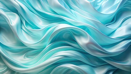 Obraz premium Light Blue Abstract Background with Soft Wrapping Paper Texture - Ideal for Creative Designs, Digital Art, and Modern Aesthetics
