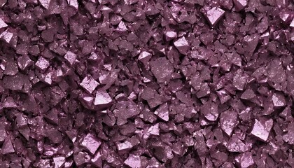 Obraz premium Close Up View Of Purple Crushed Crystals