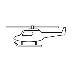 Sailboat outline icon vector art illustration.