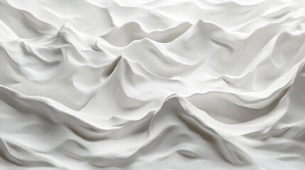 Obraz premium Abstract white peaks, textured surface.