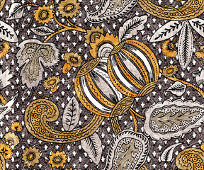 pattern with paisley