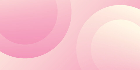 Modern background modern minimalist pink and yellow gradations circle line modern