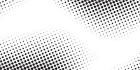 Grunge halftone gradient background. Faded grit noise texture. White and black sand wallpaper simple