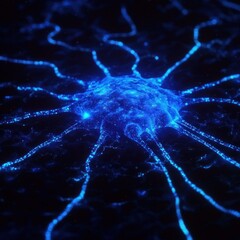 Illuminated Neural Network: Microscopic View of a Neuron