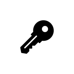 Key icon logo design. Key sign and symbol.