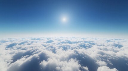 Fototapeta premium blue sky and clouds