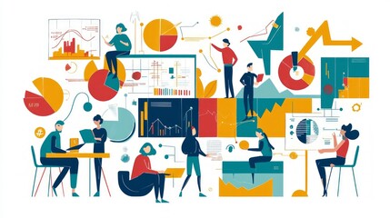 Data Analysis Team Collaboration Visualized