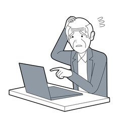 シニア世代のパソコン操作