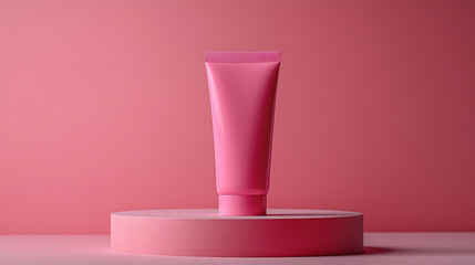 Smooth lotion texture in a minimalistic bright-toned background with blurred space highlighting the beauty of skincare and cosmetic products perfect for a clean modern aesthetic

