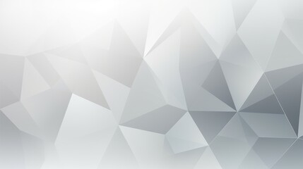 Fototapeta premium A geometric abstract background featuring light and dark gray triangular shapes.