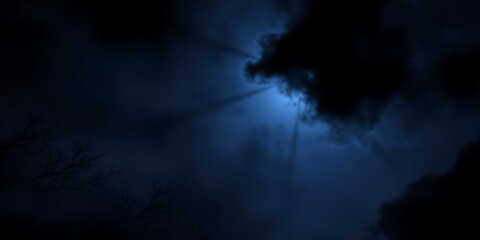 Fototapeta premium clouds in the dark