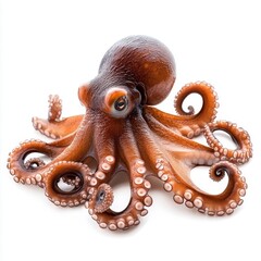 octopus isolated on a white background