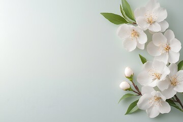Fototapeta premium Floral arrangement nature background elegant design soft environment close-up view