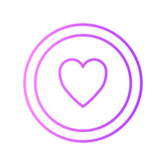 heart gradient icon