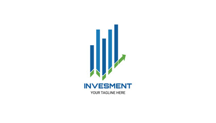 Investment logo finance logo, financial investment logo, business logo