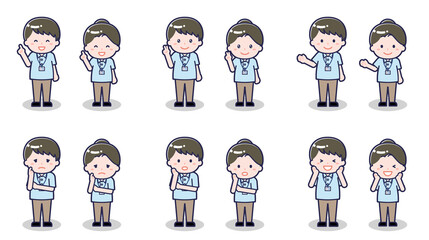 介護士の男女 03